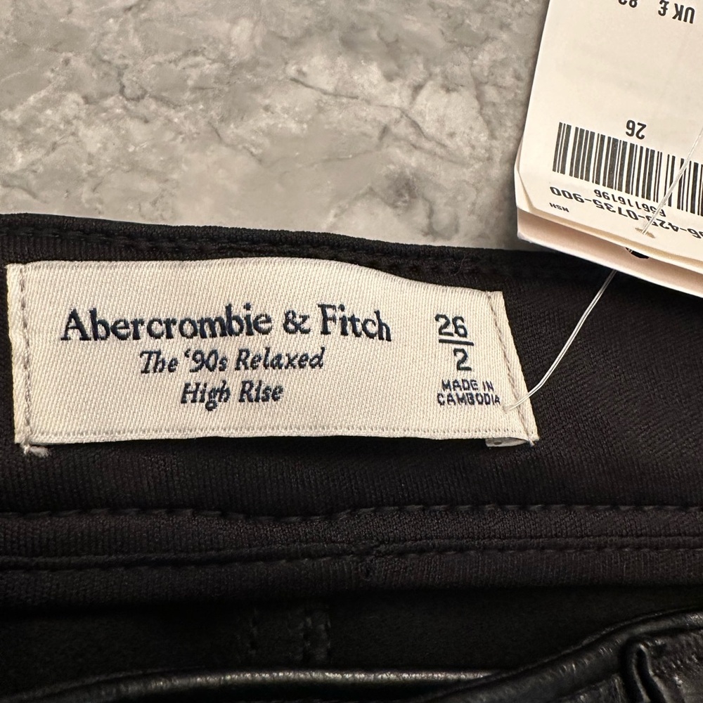 Black Faux Leather Pants - Picture 3 of 6